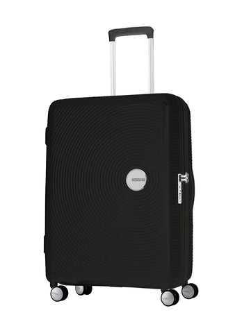 black hard case suitcase