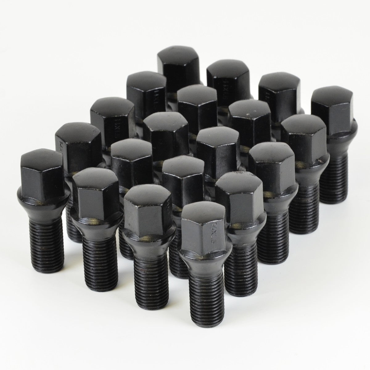 20 x WHEEL LUG BOLTS 14x1.25 27mm Black - BOLTS 1B Aa3cc087 869b 48f4 837a 9acce058691c 1024x1024@2x