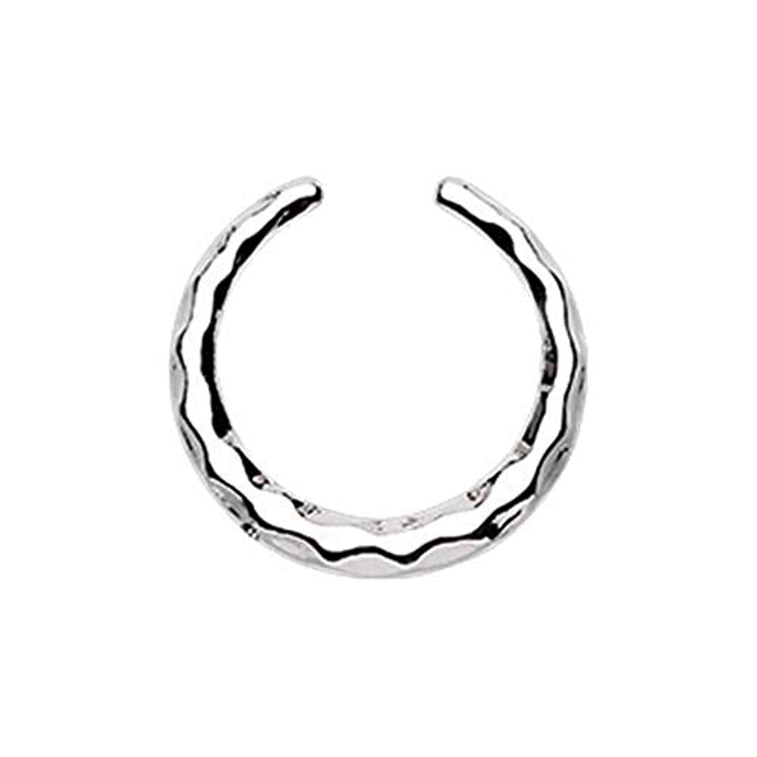 Faceted Textured WildKlass Septum Retainer Ring