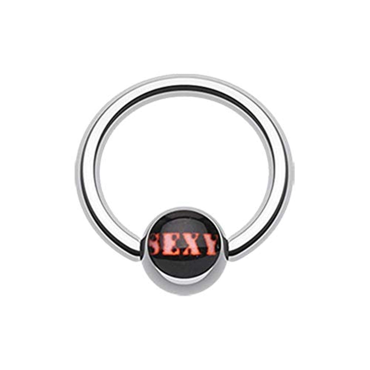 Sexy Pink Logo Ball Captive WildKlass Bead Ring