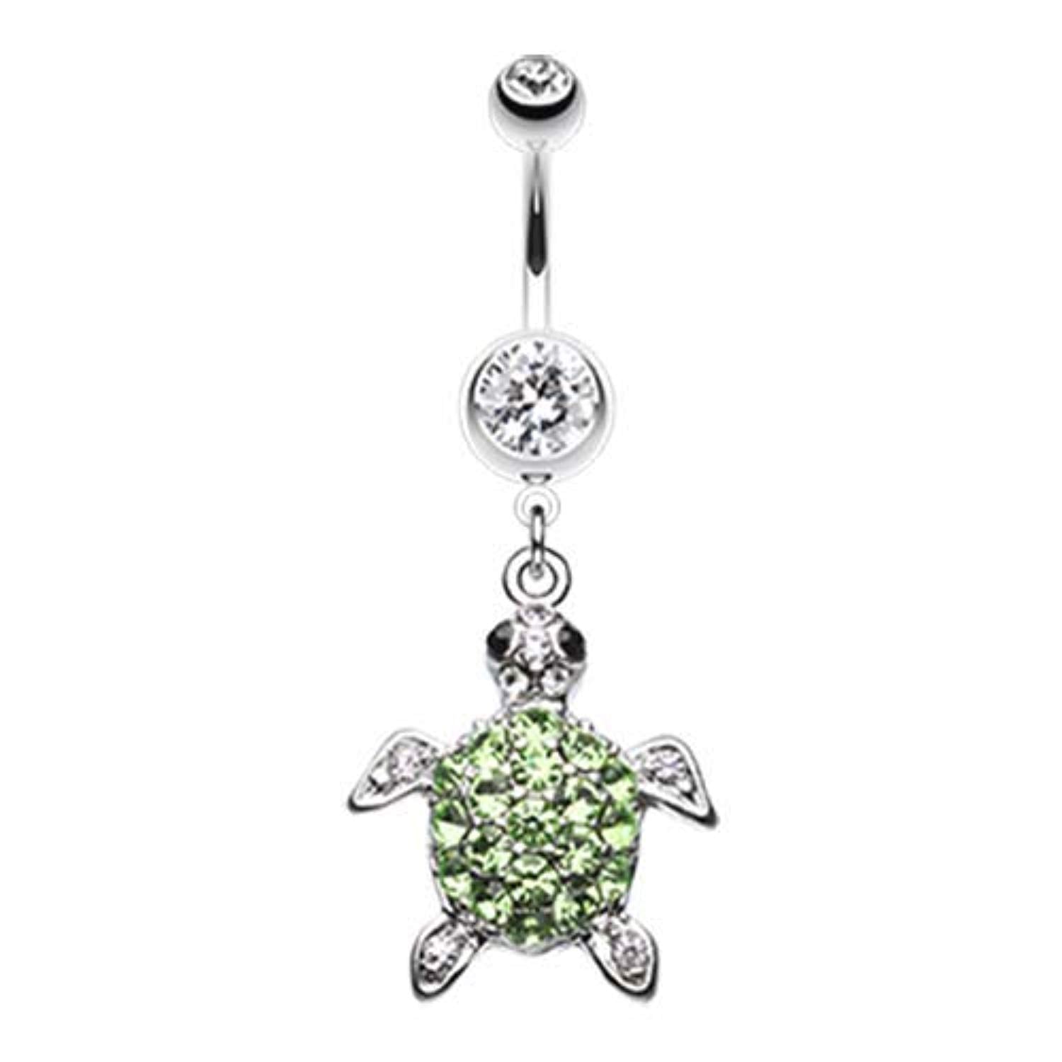 Under The Sea Turtle WildKlass Belly Button Ring