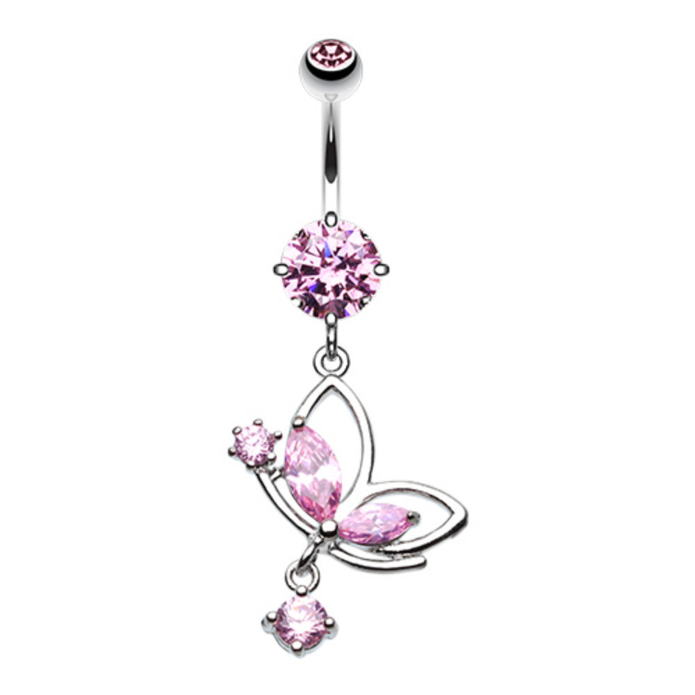 Darling Butterfly Belly Button Ring – WildKlass Jewelry