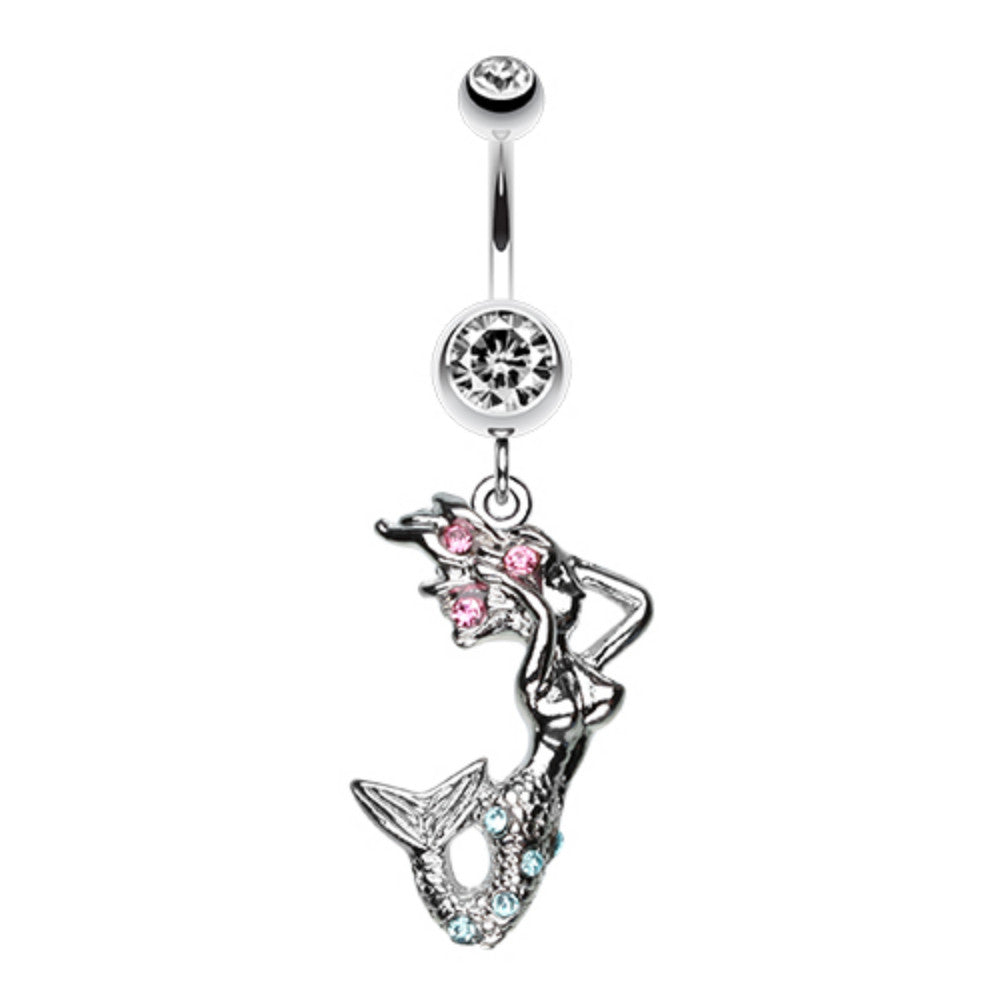 Dazzling Mermaid Belly Button Ring