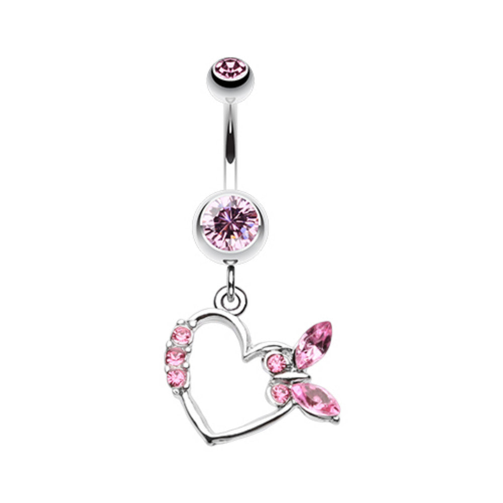 Butterfly Romance Belly Button Ring – WildKlass Jewelry