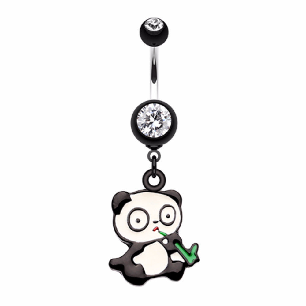 Darling Panda Bear Belly Button Ring – WildKlass Jewelry