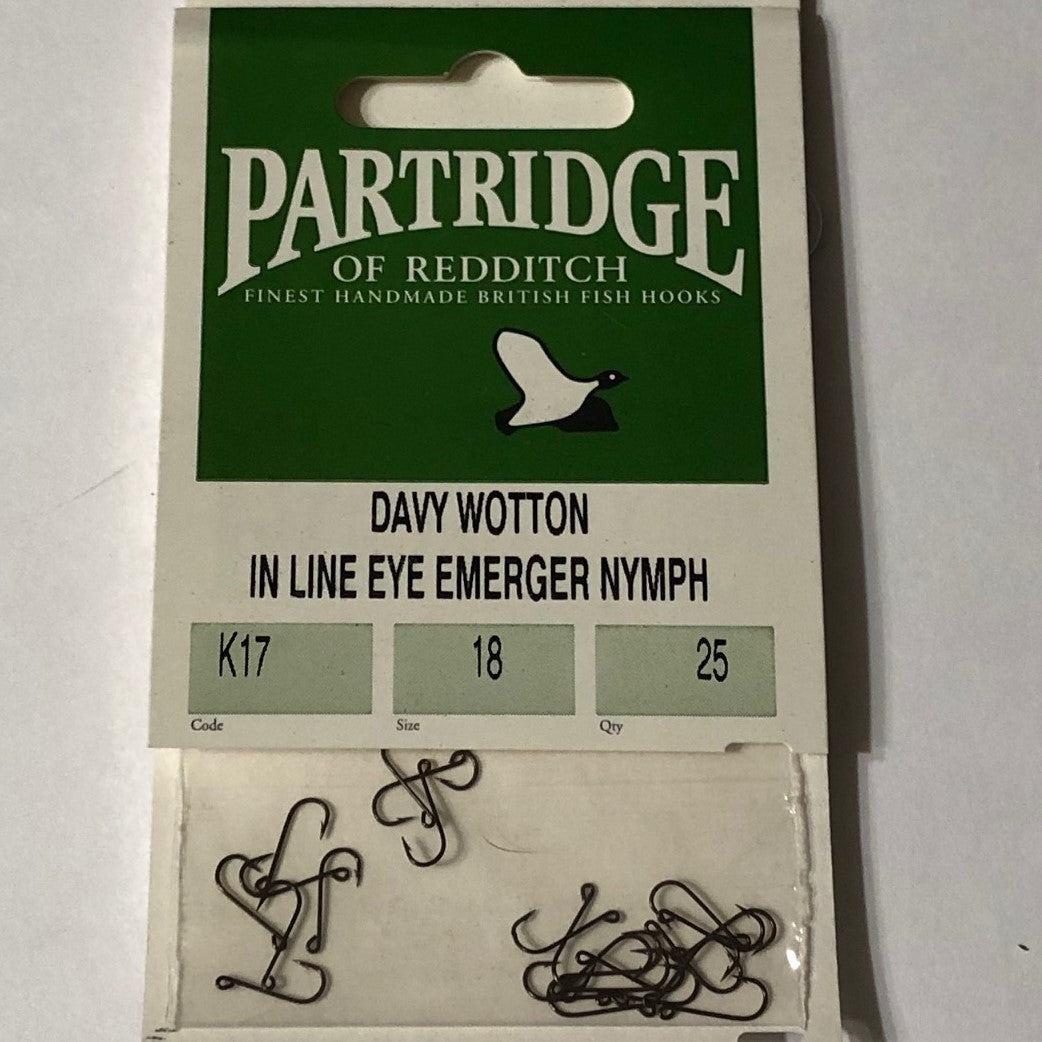 Partridge of Redditch Single Wilson Hooks - Wilkinson Fly Fishing LLC