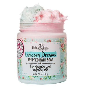 3.2 oz Unicorn Dreams Whipped Bath Soap - Our Stuff