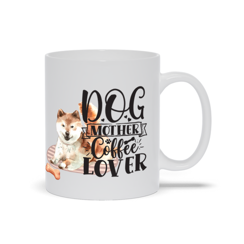 Image of Shiba Inu Mugs | Dog Mother, Coffee Lover