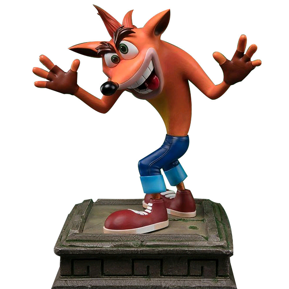 crash bandicoot statue