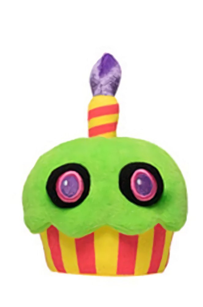 blacklight cupcake plush