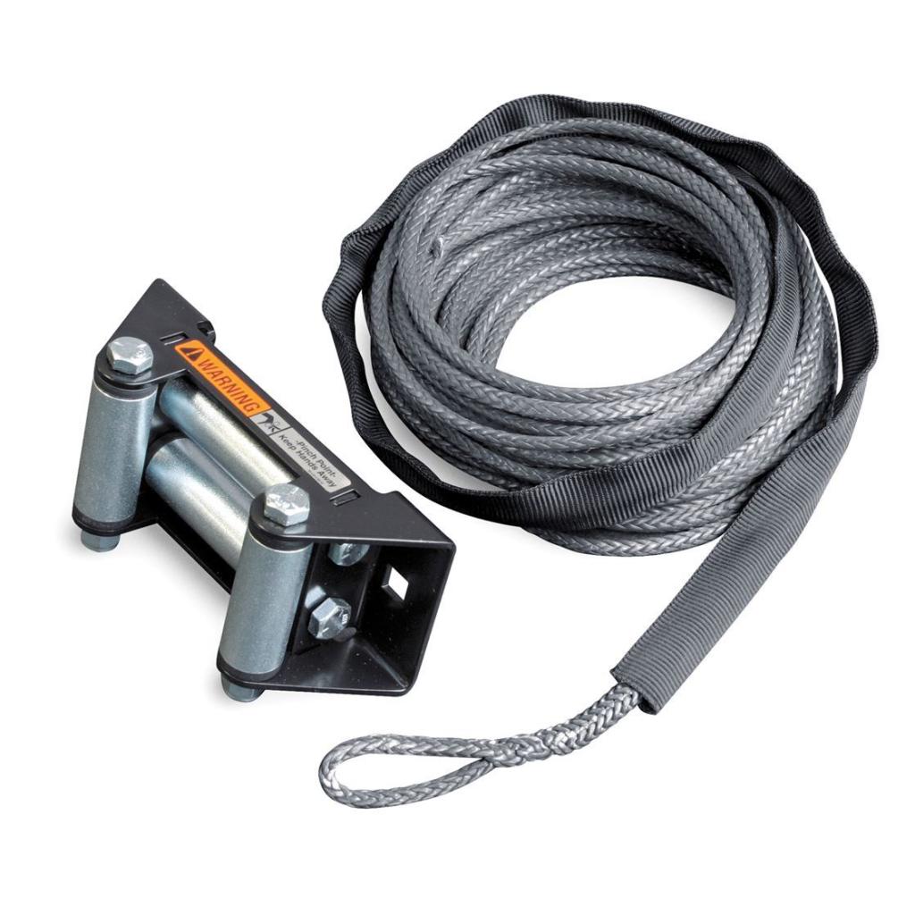 Warn 50 x 7/32" Synthetic Rope Conversion Kit w/ Roller Fairlead &verbar; 77835