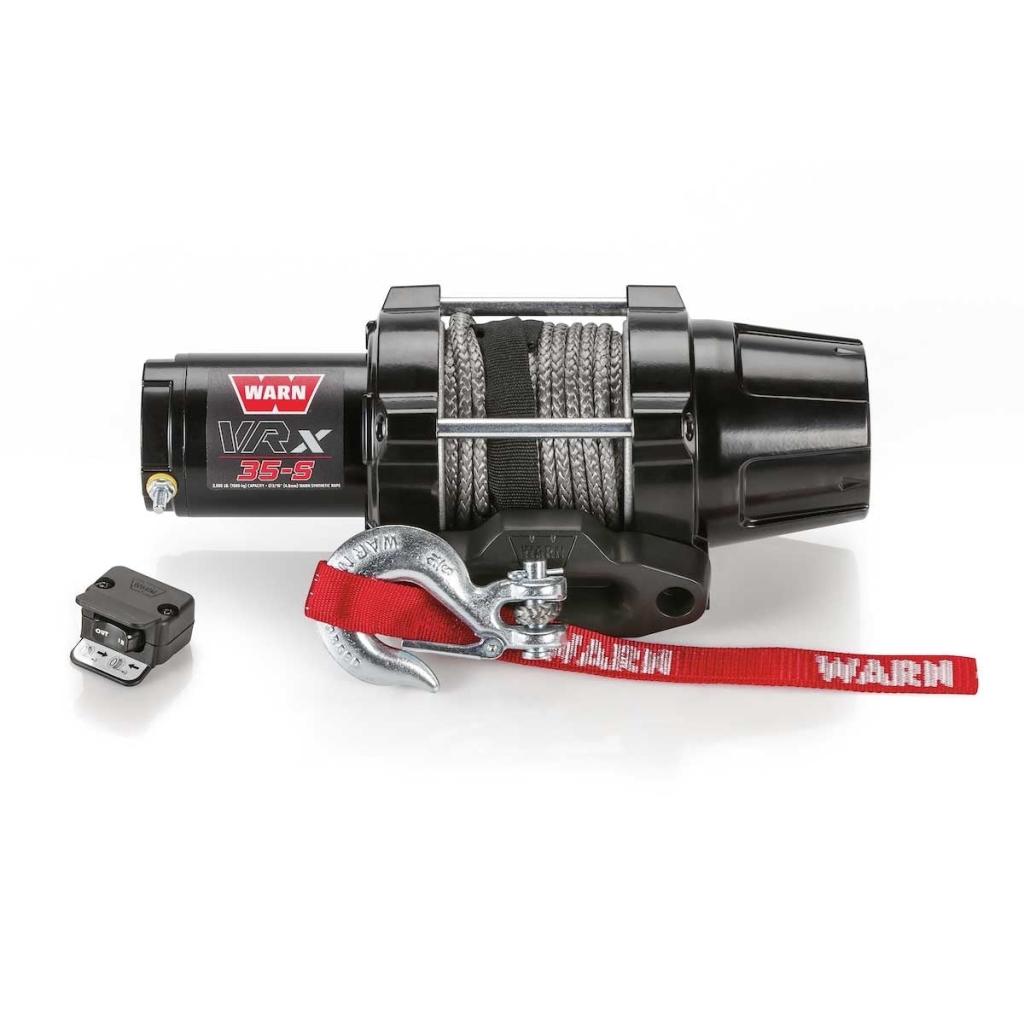Warn VRX 35 Synthetic 3&comma;500 Lb Powersports Winch &verbar; 101030