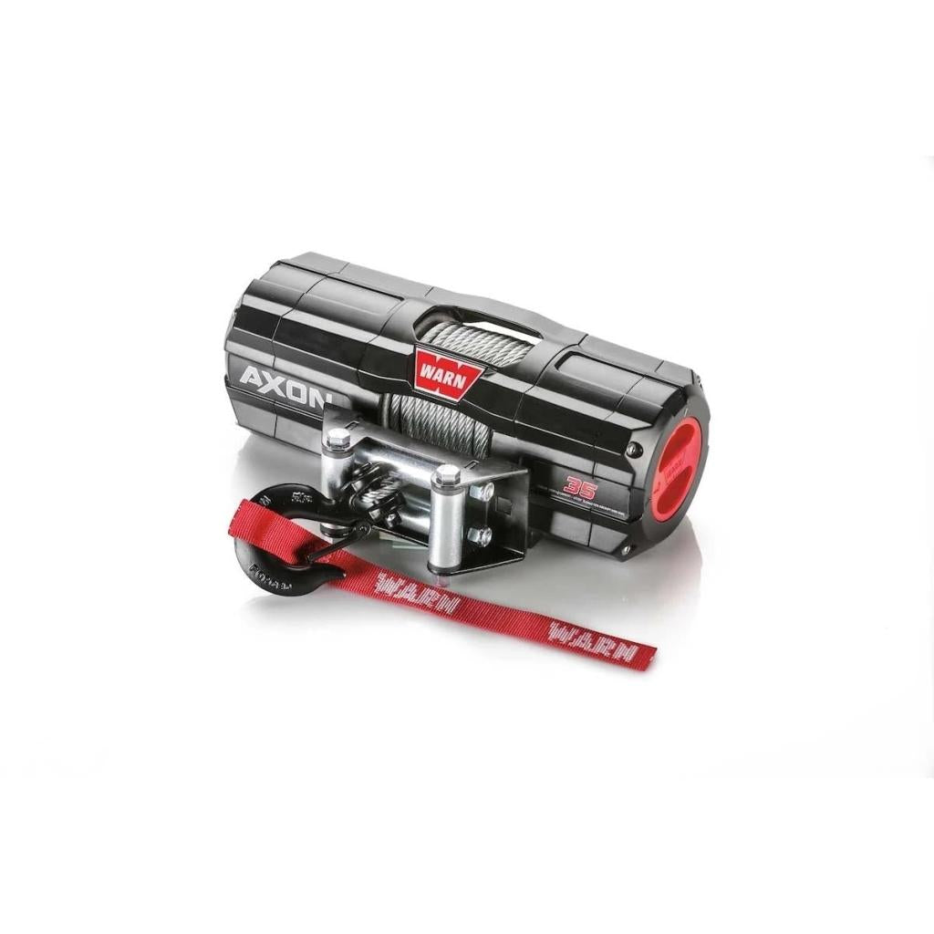 Warn AXON 35 Steel 3&comma;500 Lb Powersports Winch &verbar; 101135