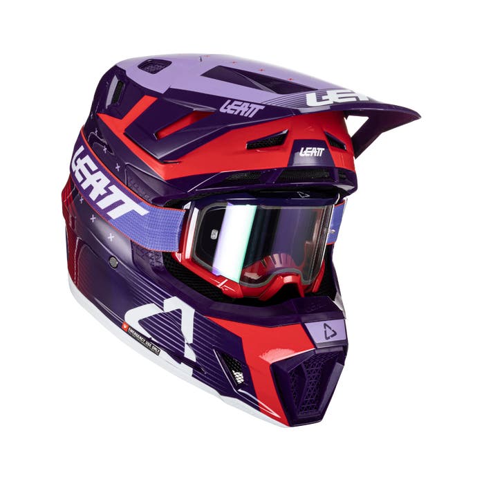 Leatt 7.5 Moto Helmet Kit With 4.5 Goggles V24