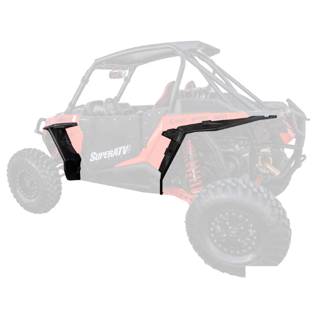 SuperATV Polaris RZR XP Turbo Extended Fender Flare Kit