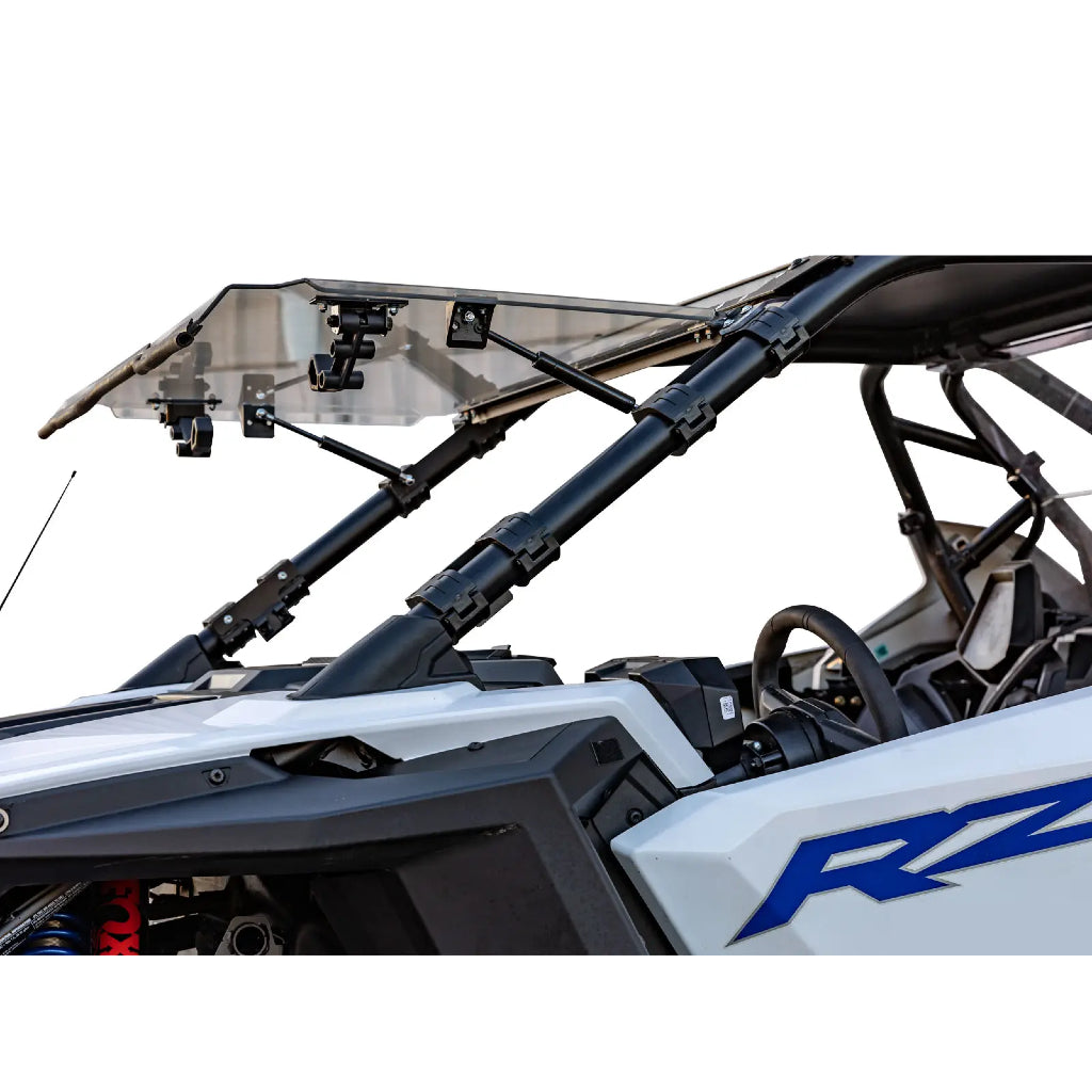 SuperATV 2020+ Polaris RZR Pro XP Scratch-Resistant Flip Windshield