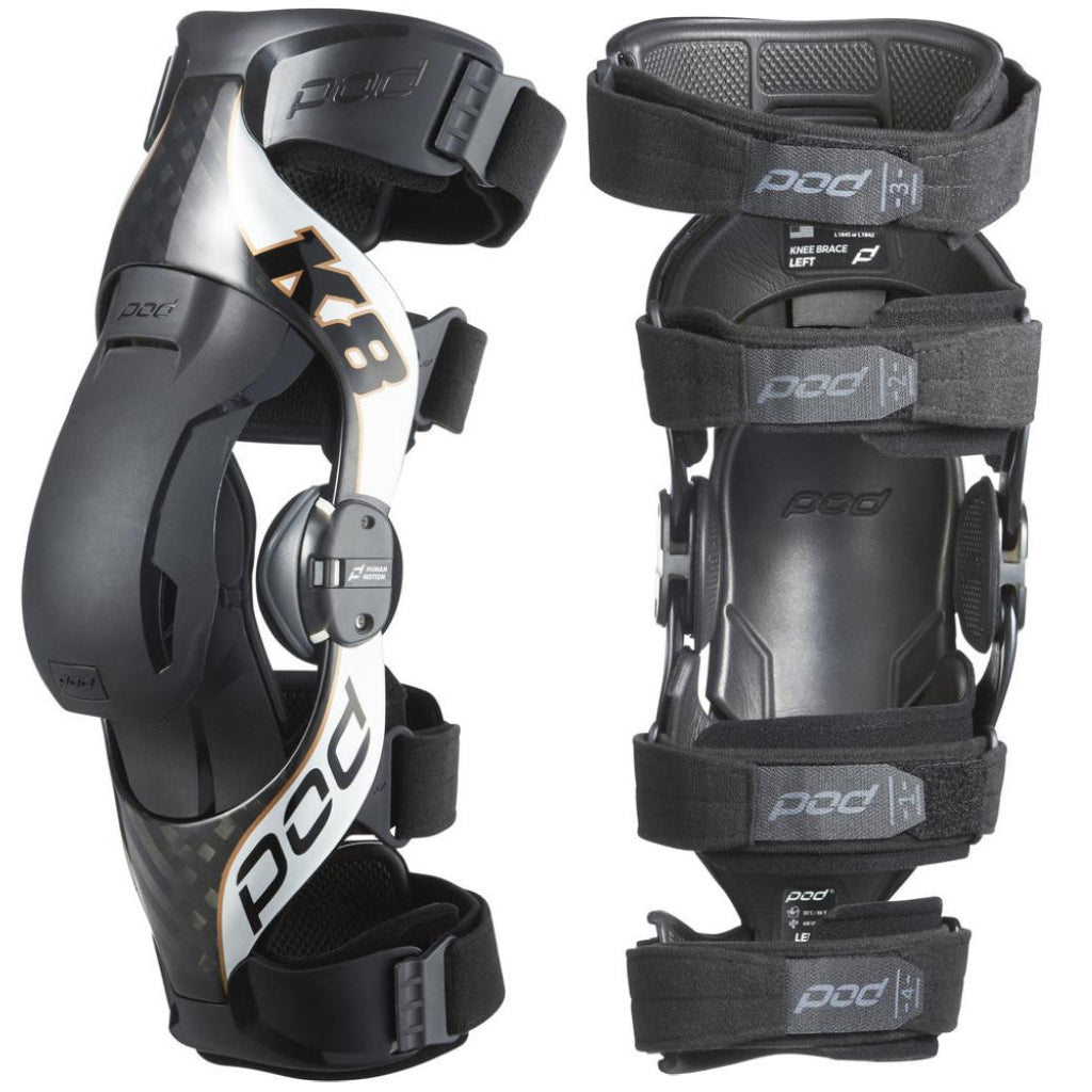 POD K8 2.0 Forged Carbon Knee Braces