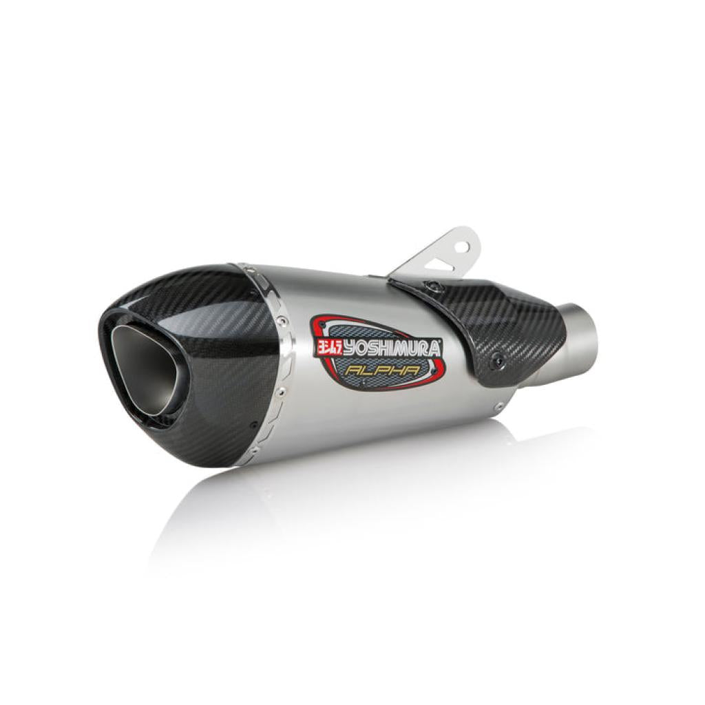 Yoshimura Alpha Slip-On Exhaust For Yamaha FZ10 & MT10 (2017-2021) &verbar; 13100BP520