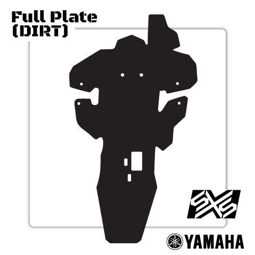 SXS Full Coverage Slide Plate 2023-UP Yamaha YZ450F &verbar; D212