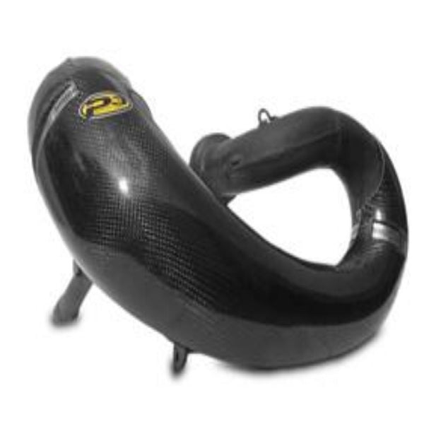 P3 Carbon Fiber Pipe Guard Fits stock/FMF Gnarly &verbar; 101064