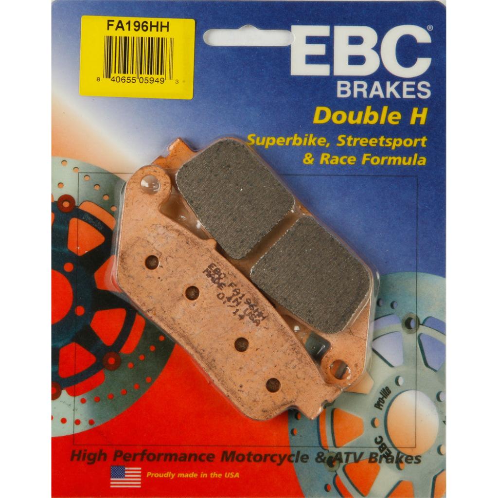 EBC Double-H Sintered Metal Brake Pads &verbar; FA196HH