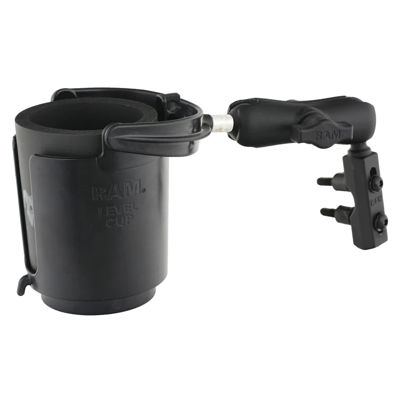 RAM® Level Cup™ XL 32oz Drink Holder with RAM® Tough-Claw™ – RAM Mounts