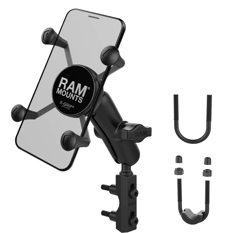 Ram X-Grip Phone Mount w/  Brake/Clutch Reservoir Base - Medium &verbar; RAM-B-174-UN7