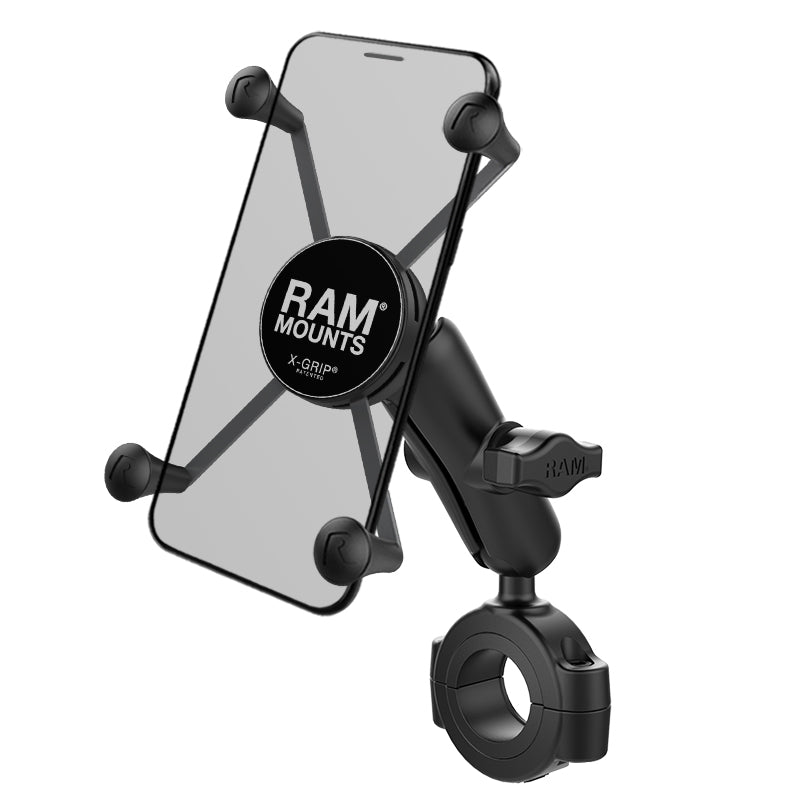 Ram X-Grip Phone Mount w/ RAM Torque Large Rail Base - Medium &verbar; RAM-B-408-112-15-UN7