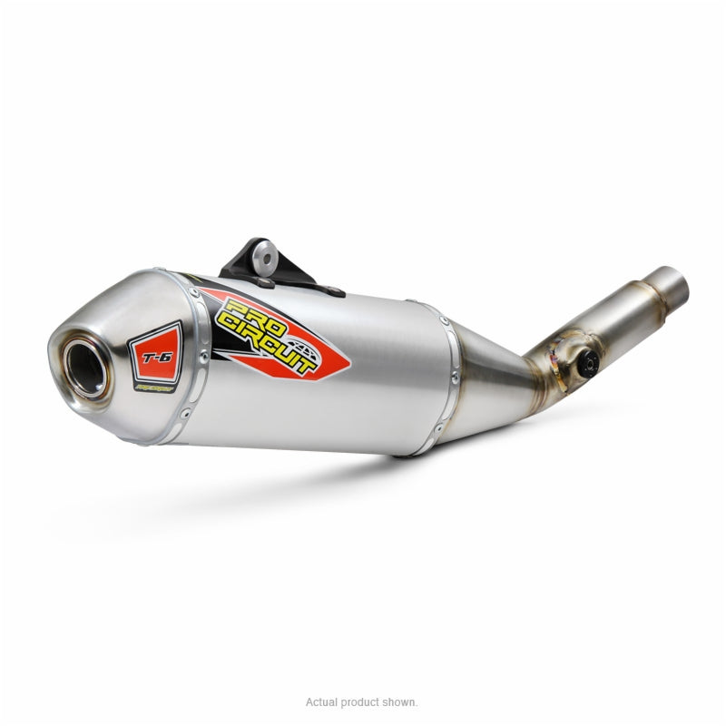 Pro Circuit T-6 Stainless Muffler 2019-22 Kawasaki KX450/XC | 0121945A