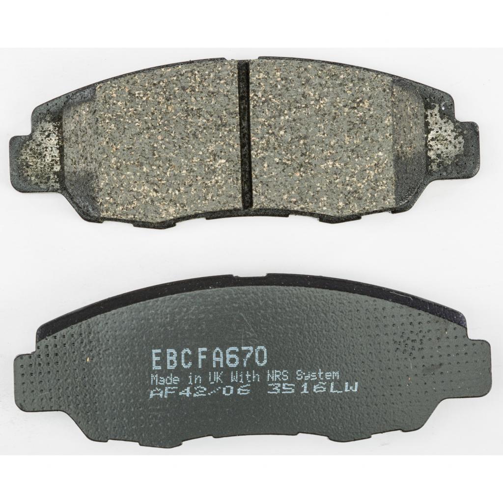 EBC Standard Brake Pads &verbar; FA670