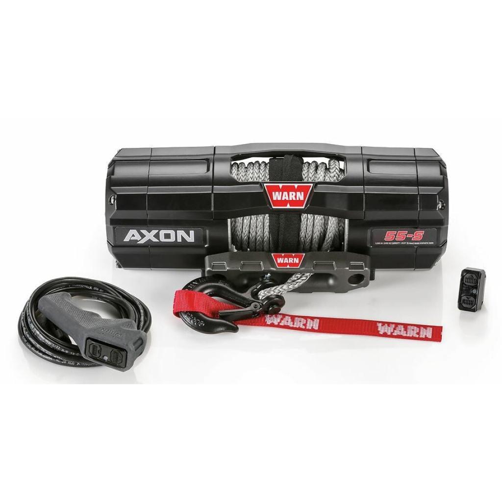 Warn AXON 55 Synthetic 5&comma;500 Lb Powersport Winch &verbar; 101150