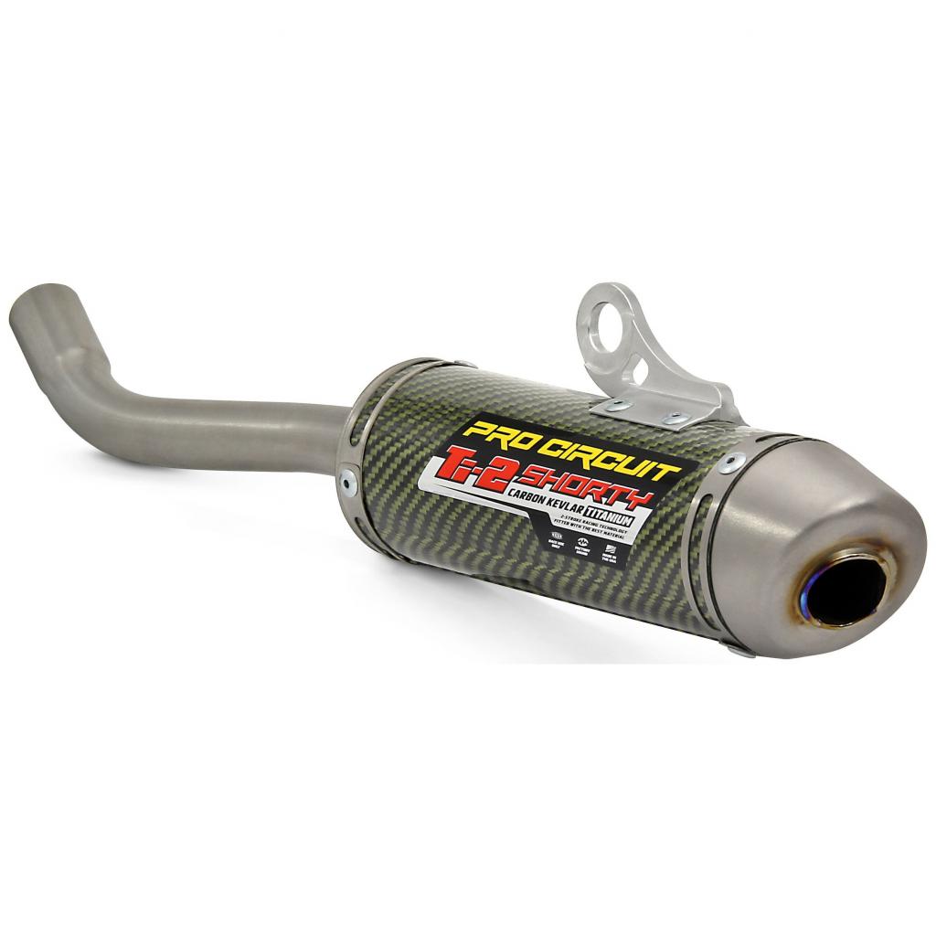 Pro Circuit TI-2 Shorty Kevlar Silencer 2002-21 Yamaha YZ125 | 1131412K