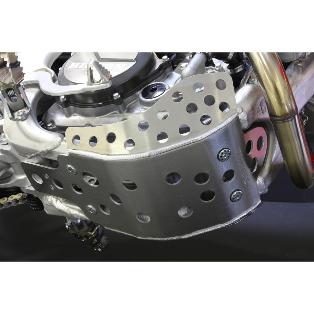 Works Connection - Honda - Full Coverage Aluminum Skid Plate - 10-605