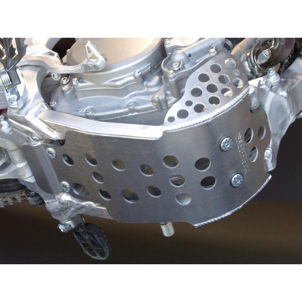 Works Connection - Suzuki Full Coverage Aluminum Skid Plate RMZ250 ('10-'12) - 10-693