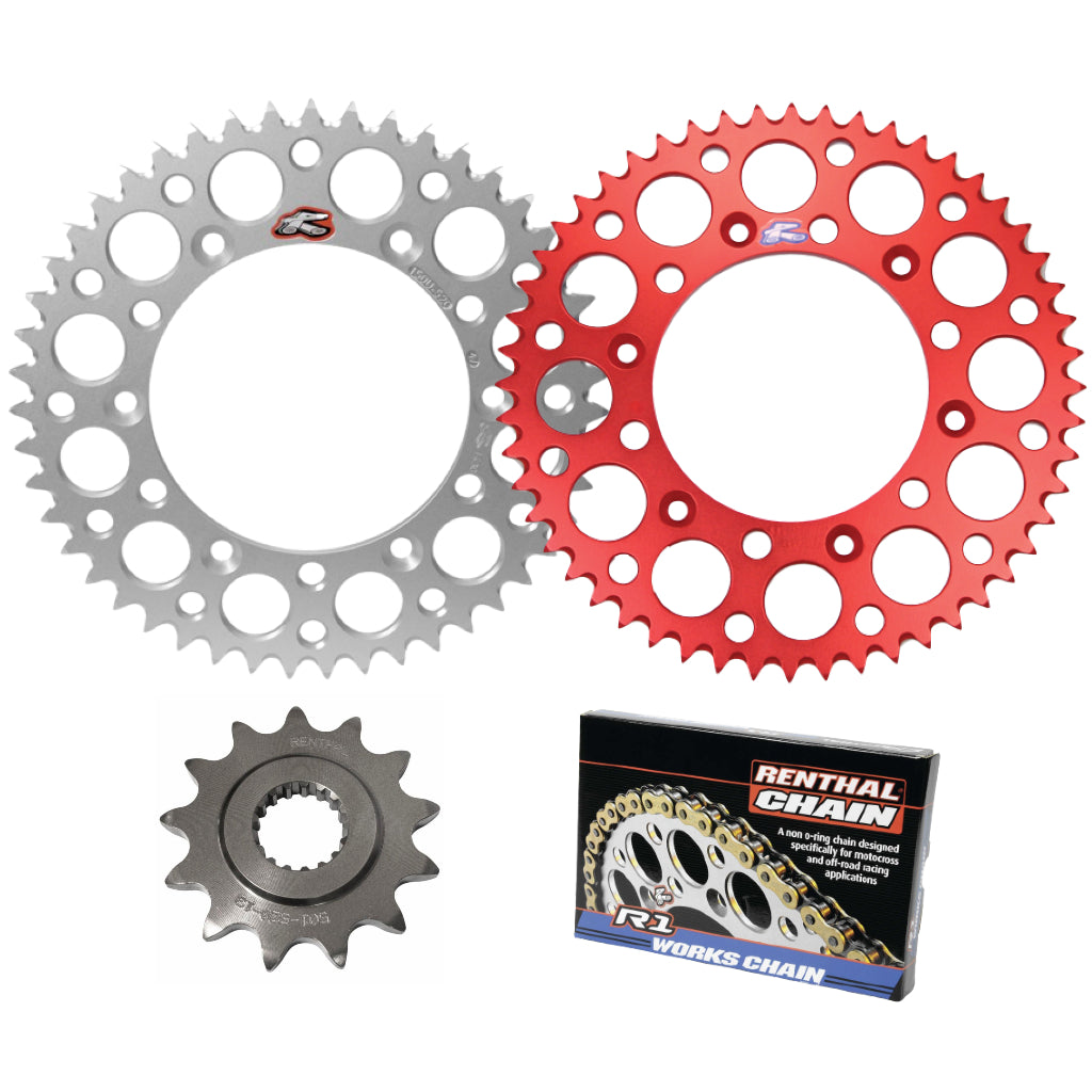 Renthal Chain & Ultralight Sprocket Kit Honda CRF150R/B 07-22