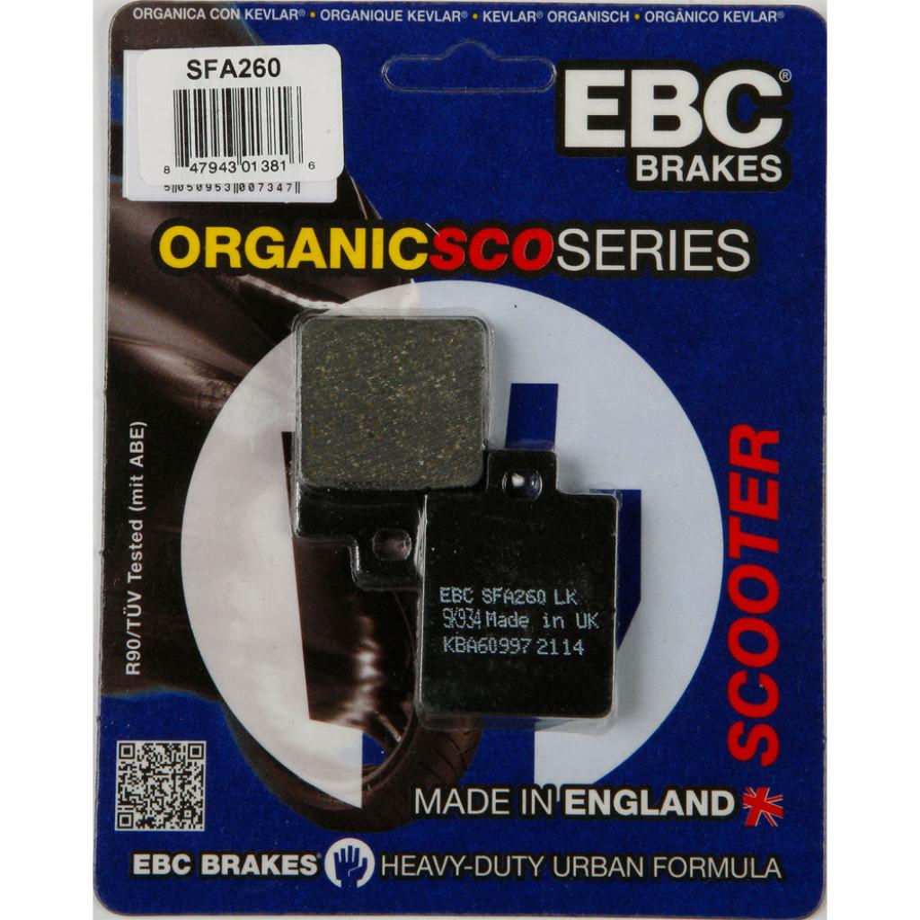EBC Organic Brake Pads &verbar; SFA260