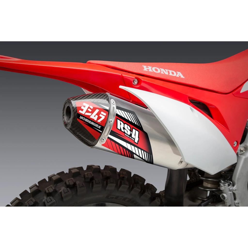 Yoshimura RS-4 Stainless Muffler 2019-UP Honda CRF450X | 224502D320