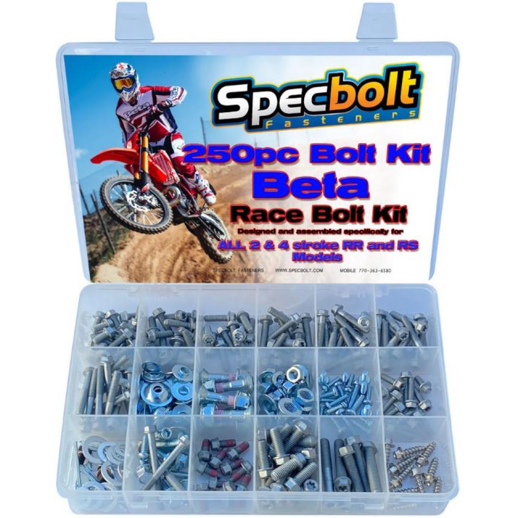 Specbolt - Beta 250pc 2/4 Stroke Bolt Kit &verbar; 250-BETA