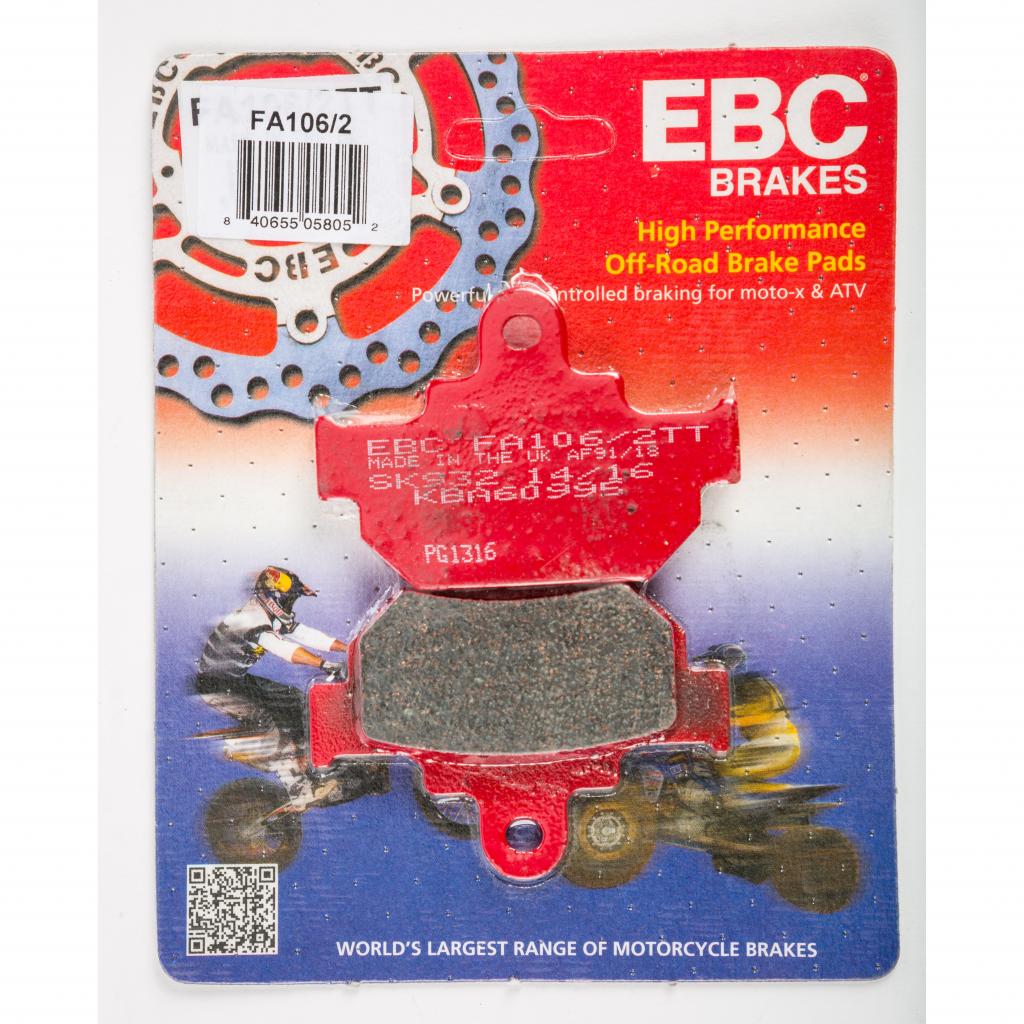 EBC Standard Brake Pads &verbar; FA106/2