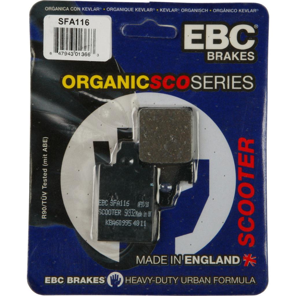 EBC Organic Brake Pads &verbar; SFA116