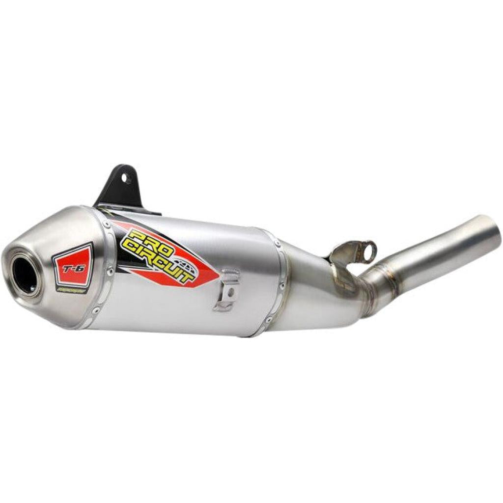 Pro Circuit T-6 Stainless Muffler 2020-22 Yamaha YZ450F &verbar; 0132145A