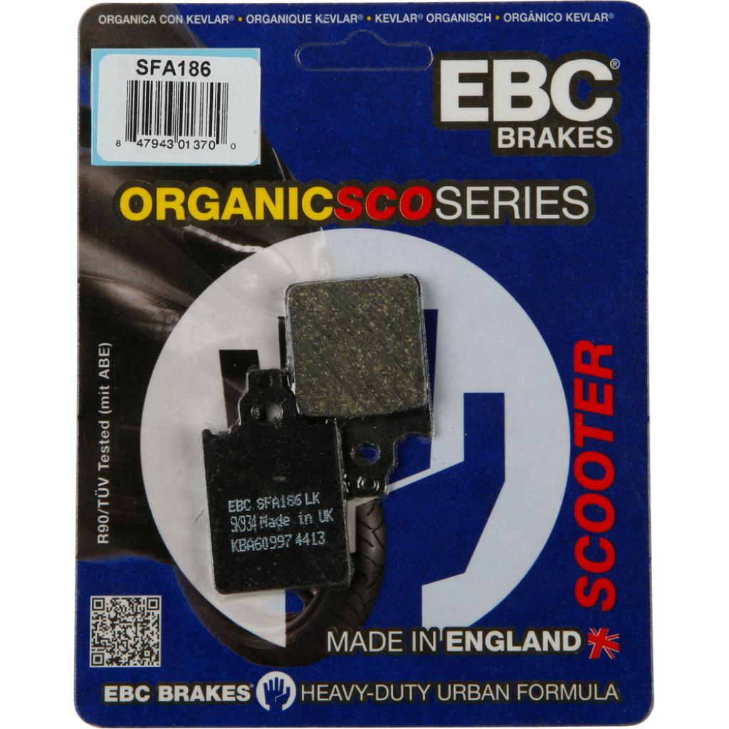 EBC Organic Brake Pads &verbar; SFA186