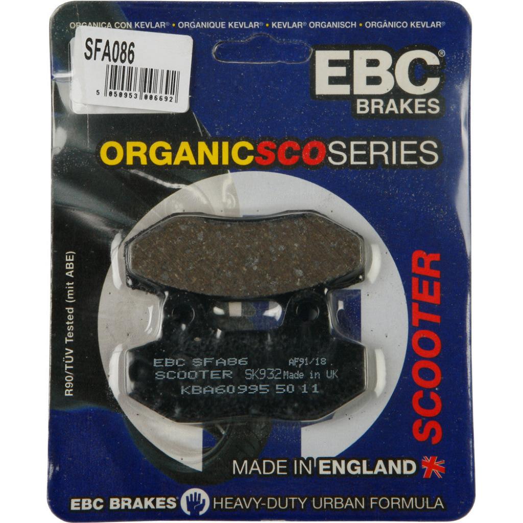 EBC Organic Brake Pads &verbar; SFA86