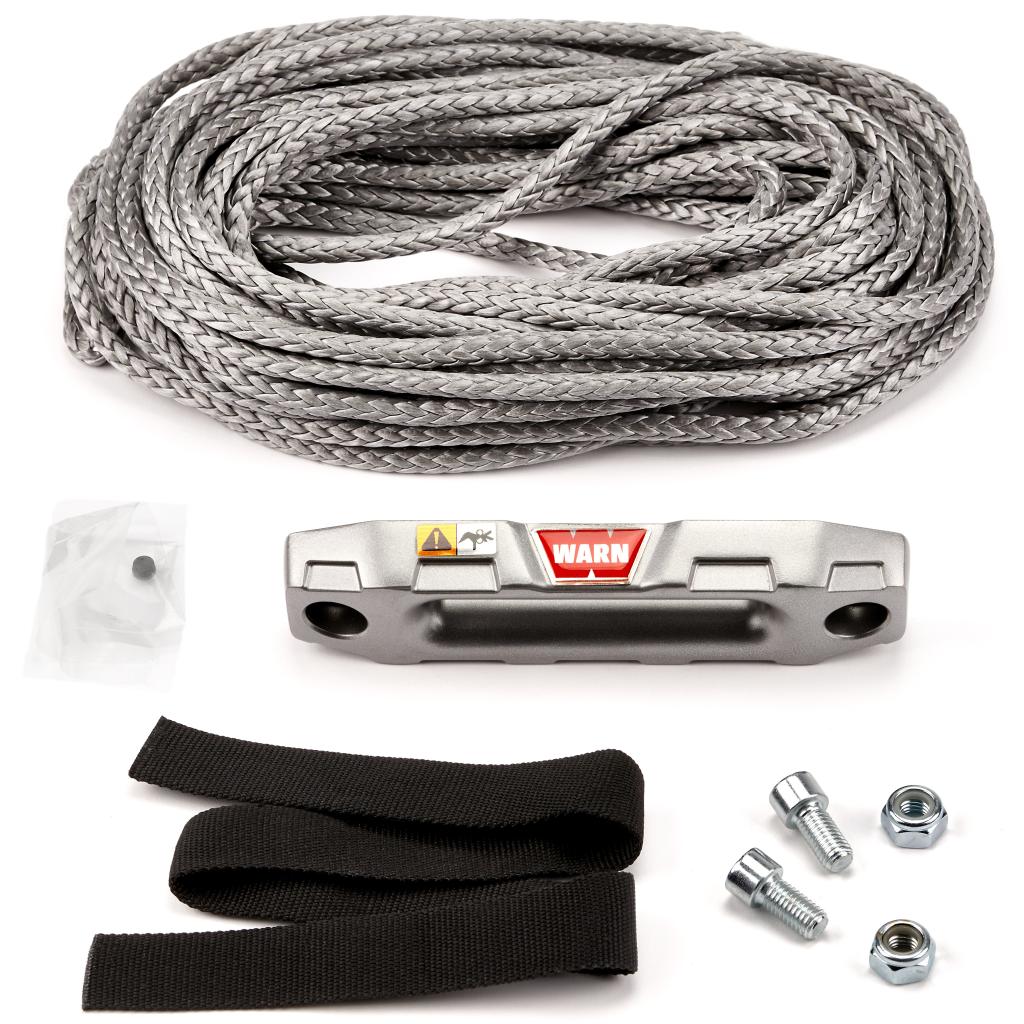 Warn 50 Synthetic Rope Conversion Kit &verbar; 100970