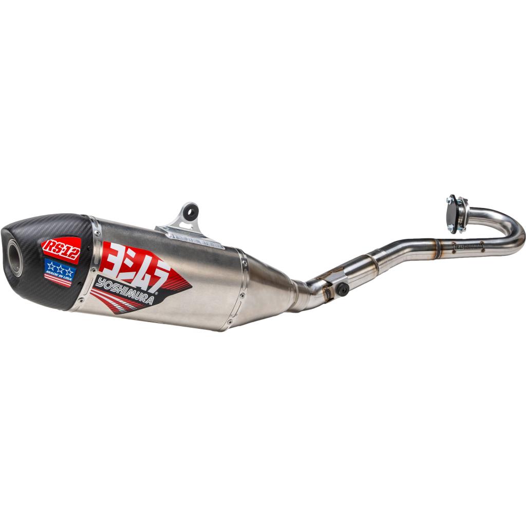 Yoshimura RS-12 Stainless Full Exhaust 2018-23 Suzuki RM-Z450 | 219220S320