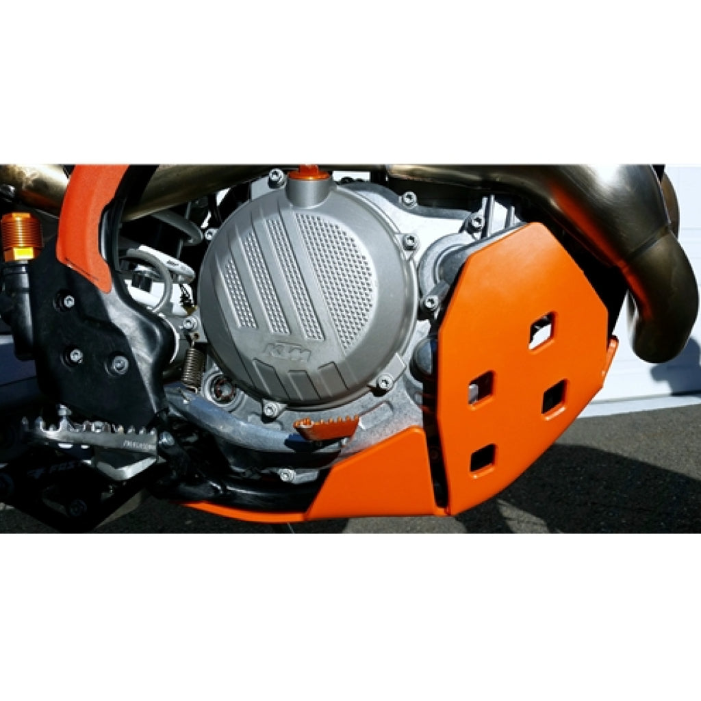 TM Designworks - KTM/Husqvarna 450/501 Extreme Coverage Skid Plate w/ Link Guard | KHLG-455