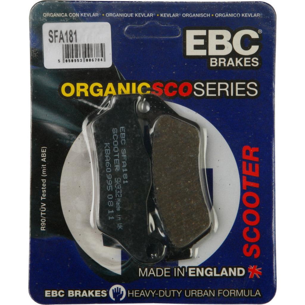 EBC Organic Brake Pads &verbar; SFA181