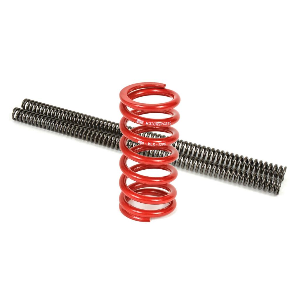 BBR HD Fork Springs/Rear Shock Spring Combo Kawasaki KLX110L/RL