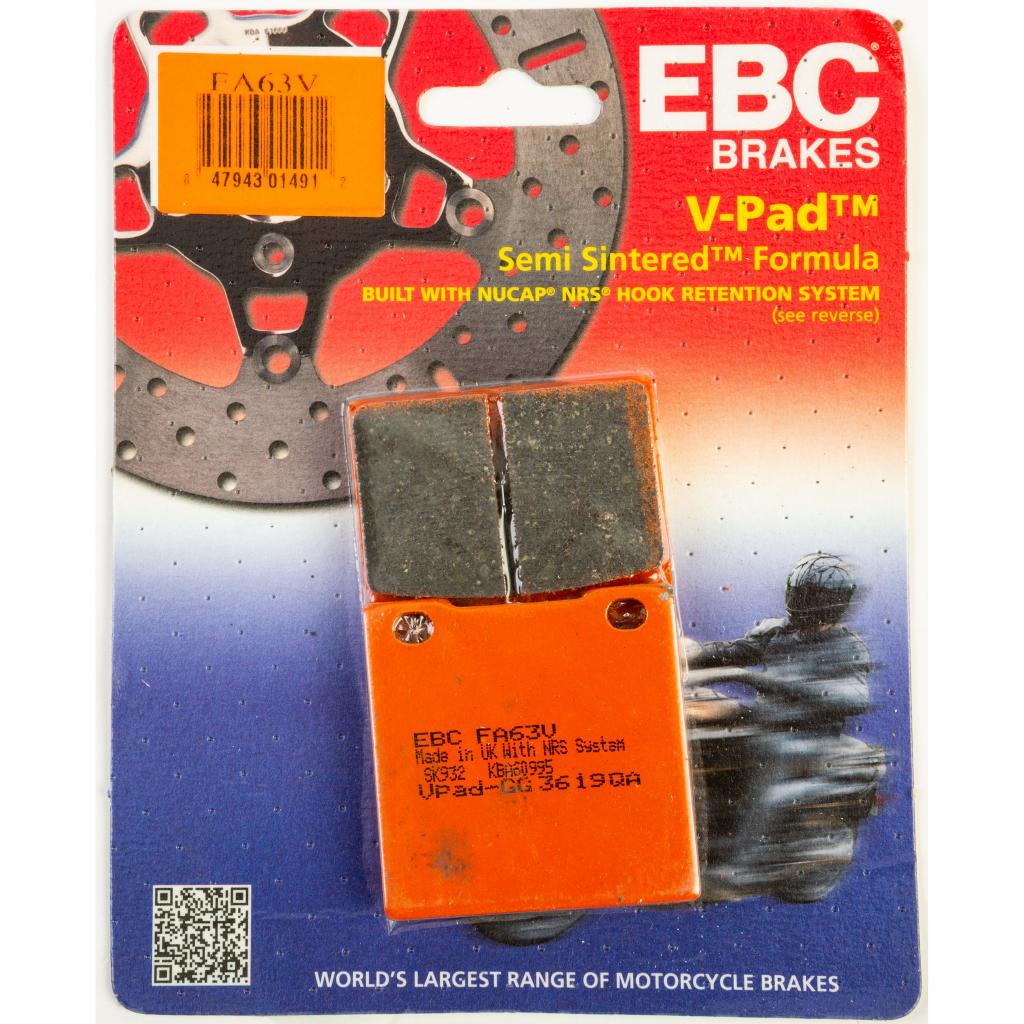 EBC Semi-Sintered Brake Pads &verbar; FA63V