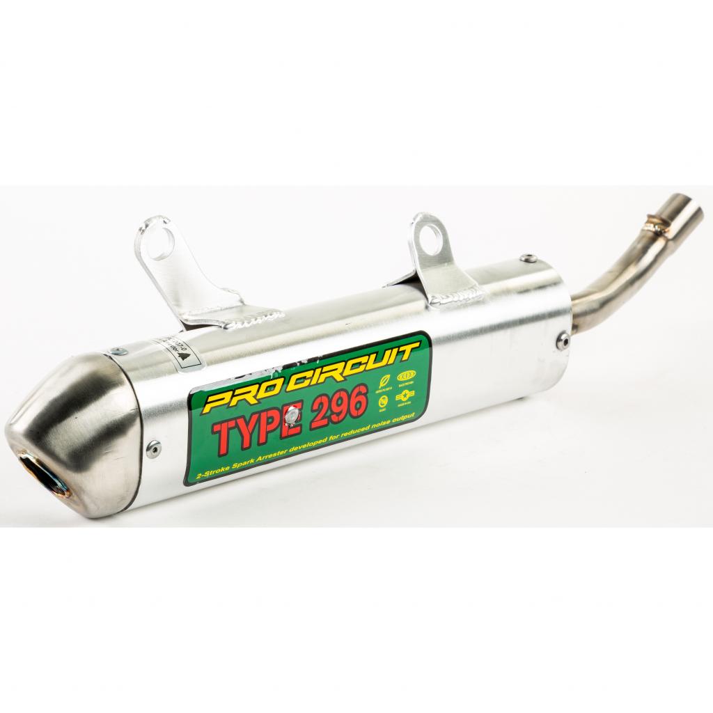 Pro Circuit Type 296 S.A. Silencer 2002-21 Yamaha YZ125 | SY02125-296